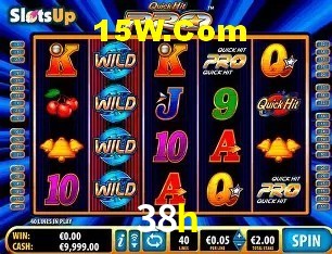 Slots com jackpots e giros grátis na 38h